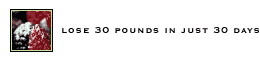 lose 30 pounds in just 30 days
