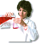 Woman in lab, photo
