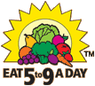 Eat 5 to 9 A Day Logo