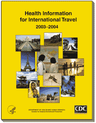 Cover of Health Information for International Travel 2003-2004.