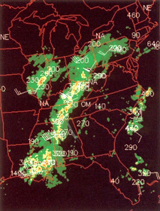 Figure 13 - Precipitation Forecasts - R