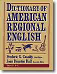 Cover of Dictionary of Regional English