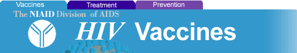 NIAID DAIDS HIV Vaccines