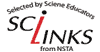 Logotipo SciLinks de la Asociacin de Maestros de Ciencias de los Estados Unidos