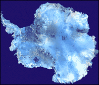 1980-1987 Mosaic map of Antarctica. Click to view large image and text description of the image.