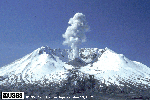 Image, Mount St. Helens, 1982