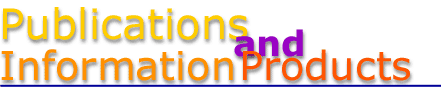 Publications and Information Products graphic