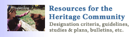 Resources for the Heritage Community Link