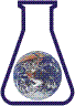earth in a beaker