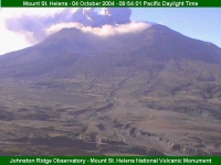 Mount St. Helens Eruption - October 4, 2004