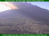 Mount St. Helens Eruption - October 5, 2004