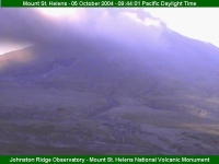 Mount St. Helens Eruption - October 5, 2004