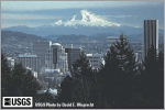 Image, Mount Hood as seen from Portland, Oregon, click to enlarge
