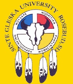 Sinte Gleska University shield.