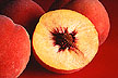 Autumn Red peaches