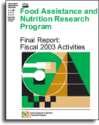 Cover of the Final Report, 2003