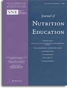 Cover image from the Journal of Nutrition Education