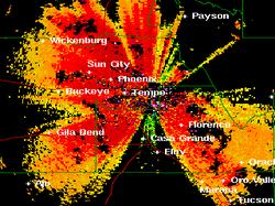 Click on Phoenix radar image for larger view