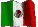 Animated flag of Mexico