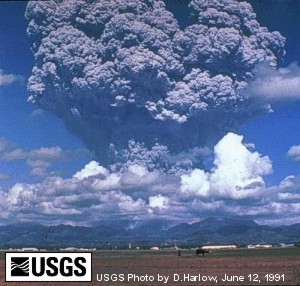 Mount Pinatubo, Philippines, June 12, 1991