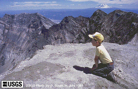 Image, On Mount St. Helens Summit