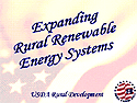 Icon: Expanding Rural Renewable Energy Systems--2002 Farm Bill logo in the background