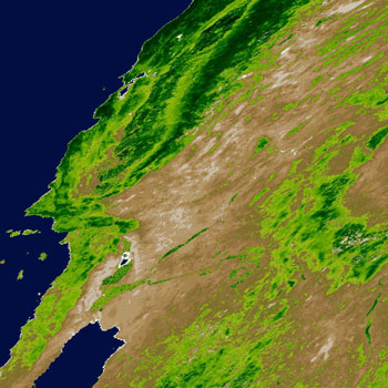 Aqua MODIS Image
