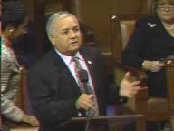 Congressman Reyes leads debate on the House floor against authorizing military troops to be placed on our borders