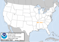 Select image to view SPC Day 3 Convective Outlook