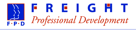 Freight Professional Development Program Logo