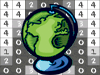 Image of a globe over the Pixel This logo