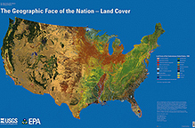 Land Cover map of the USA.