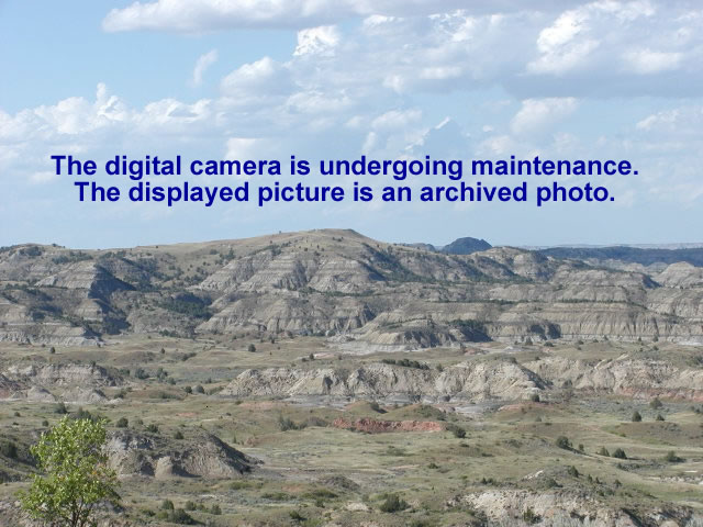 View Of Painted Canyon, Theodore Roosevelt National Park