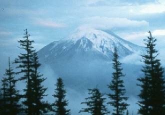 Photo of Mount St. Helens from Coldwater Two