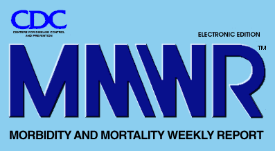 Logo/Link to CDC Morbidity and Mortality Weekly Review