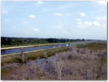 photograph of levee