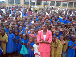 The children served by the Kabgayi Hospital.