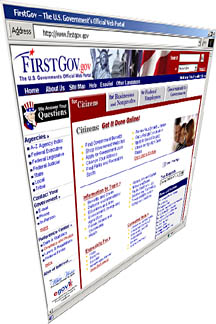 Firstgov home page