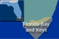 Map of Florida Bay and Keys