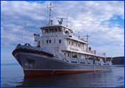 The commercial and research vessel, Sukhbaatar