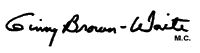 Ginny Brown-Waite signature
