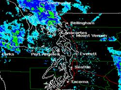 latest National Weather Service Seattle radar image