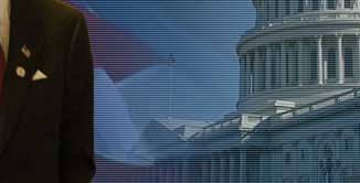 Banner image composed of Congressman Garrett, a photo of the Capitol and The US Flag - 5