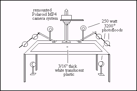 Diagram of camera system used to produce Regulatory Fish Encyclopedia images.