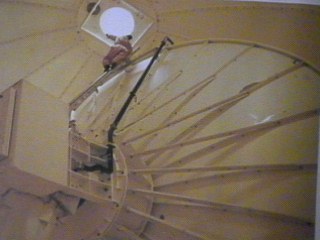 Photo Inside the Radar Dome