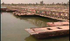 Pontoon bridges in Basra