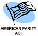 graphic, American Parity Act