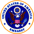 Sello de Embajada EEUU
