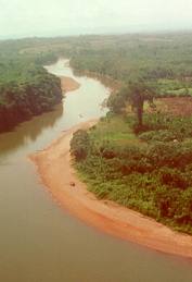 Deforestation along the Pichis river