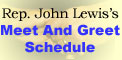 Rep. John Lewis's Meet And Greet Schedule